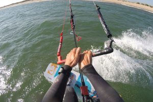 kitesurf en Isla Canela Huelva Andalucia