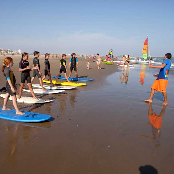 monitor de surf en Punta del Moral , Huelva con Kanela Sailing School