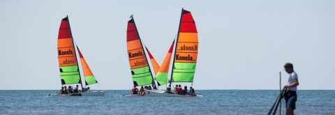Actividad Nautica en Huelva, Isla Canela con Kanela Sailing Scool