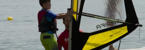 curso de catamaran infantil en Punta del Moral e Isla Canela , Huelva