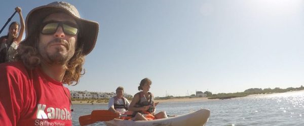 Travesia en Kayak por el Rio Guadiana , Ayamonte, Huelva